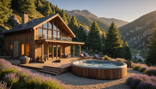 Évasion et bien-être : découvrez les meilleurs chalets avec spa en Drôme