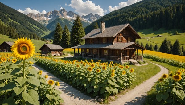 Le chalet Tournesol à Chauffayer