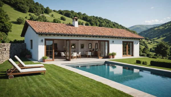 Location de chalet au Pays basque avec piscine